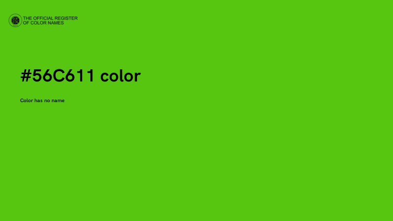 #56C611 color image