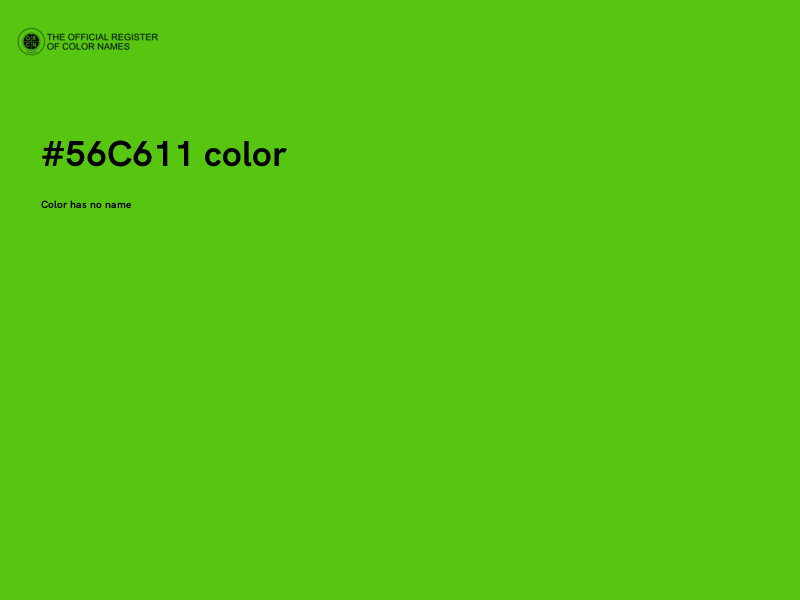 #56C611 color image