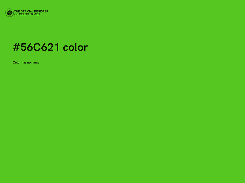 #56C621 color image