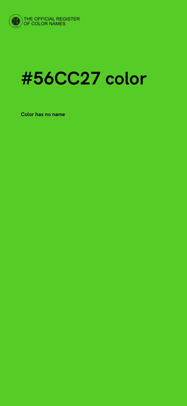 #56CC27 color image