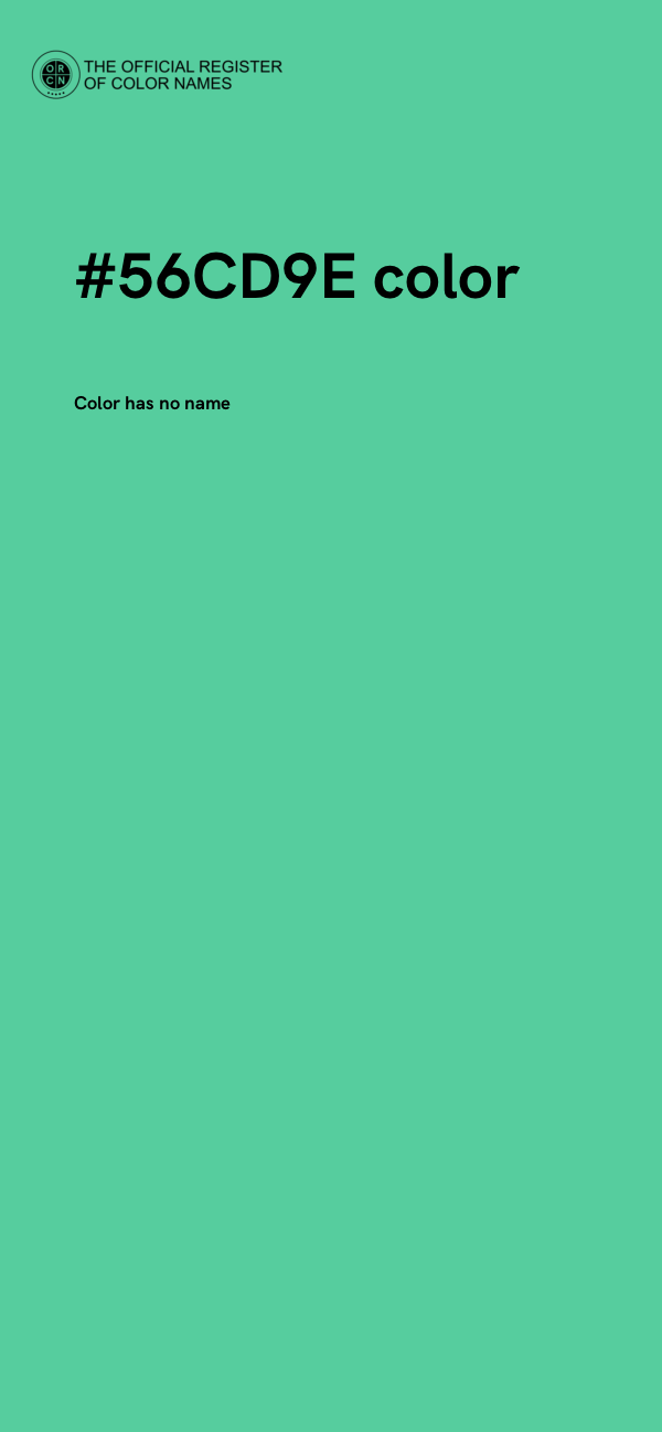 #56CD9E color image
