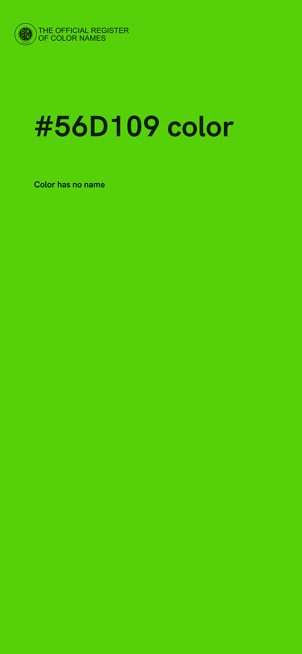 #56D109 color image
