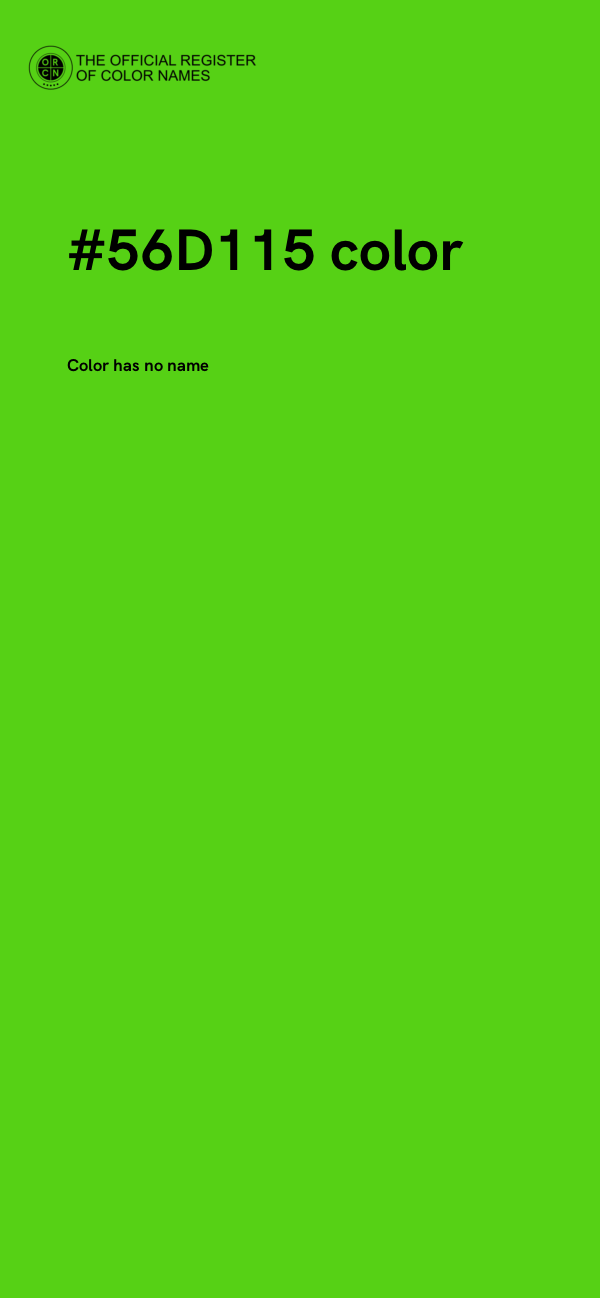 #56D115 color image