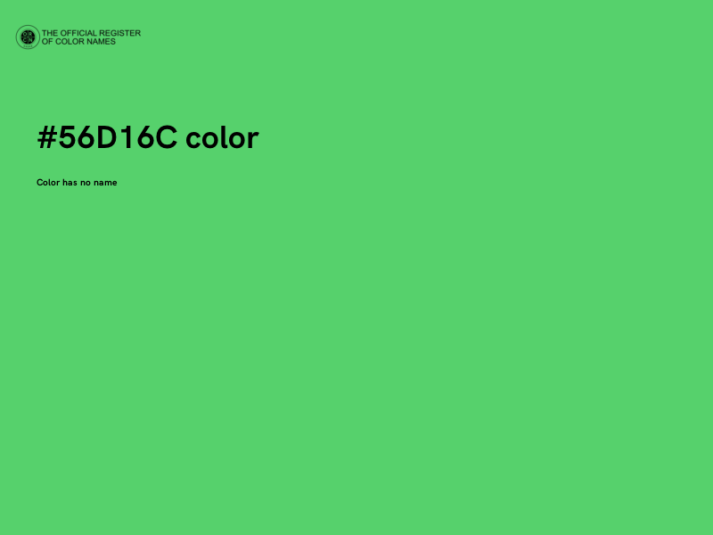 #56D16C color image