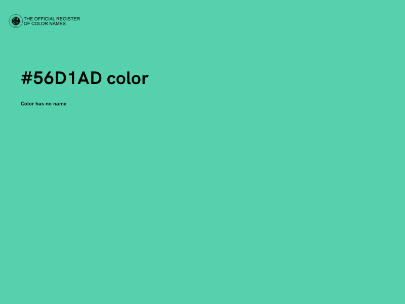 #56D1AD color image