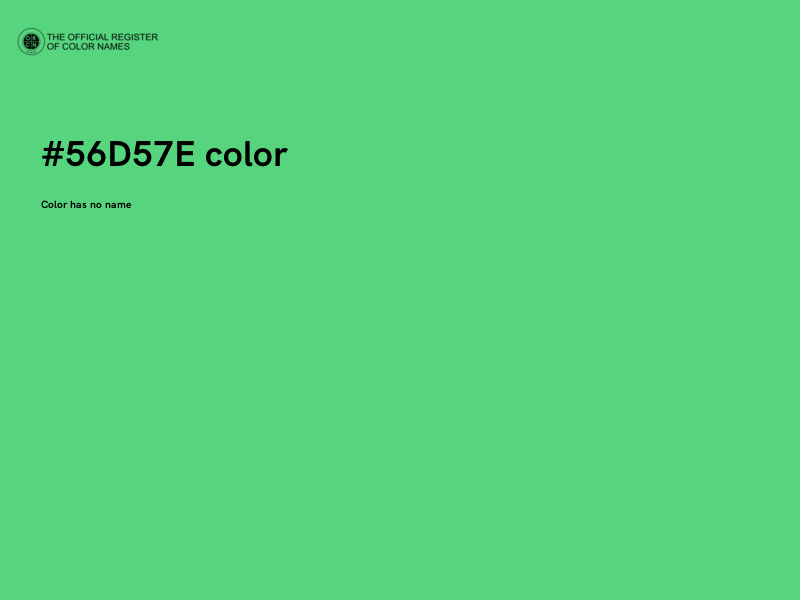 #56D57E color image