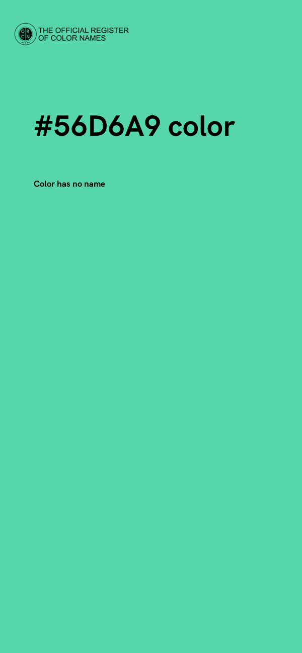 #56D6A9 color image