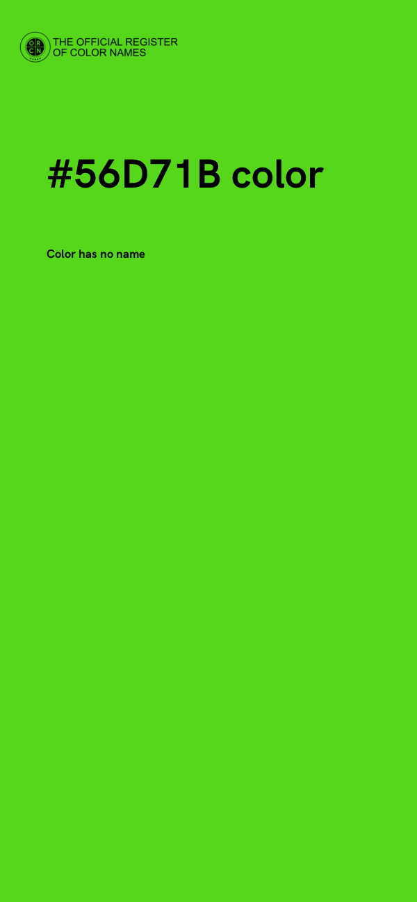 #56D71B color image