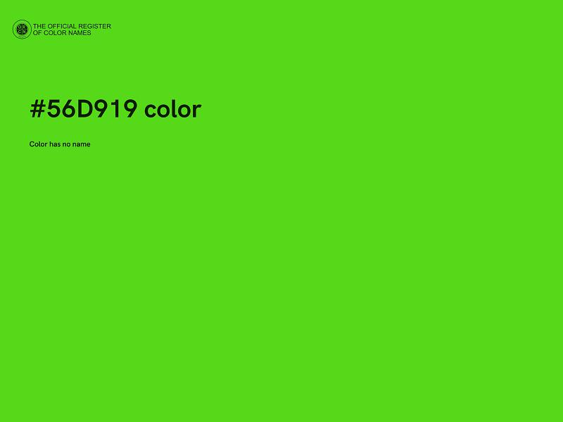 #56D919 color image