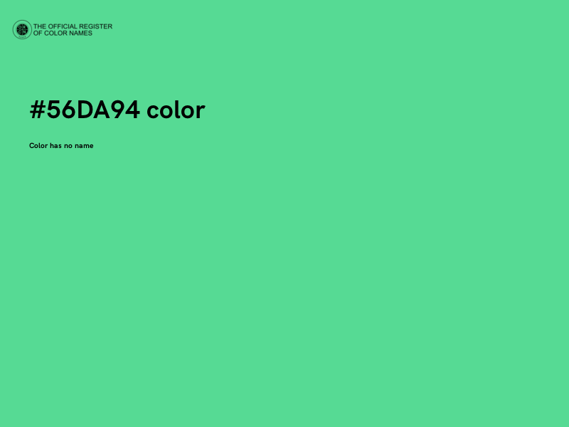 #56DA94 color image