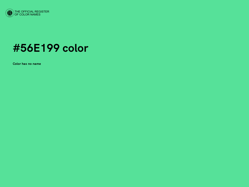 #56E199 color image