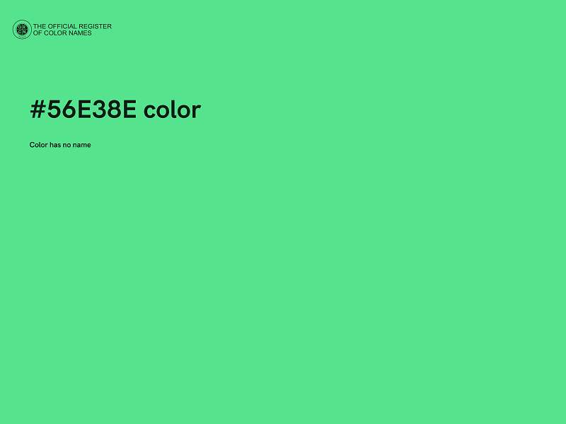 #56E38E color image