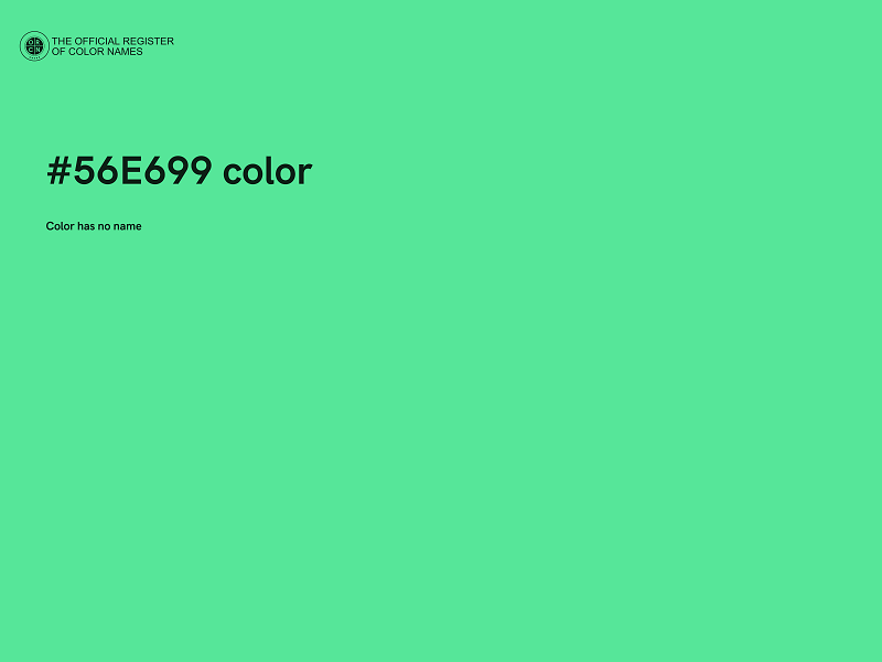 #56E699 color image