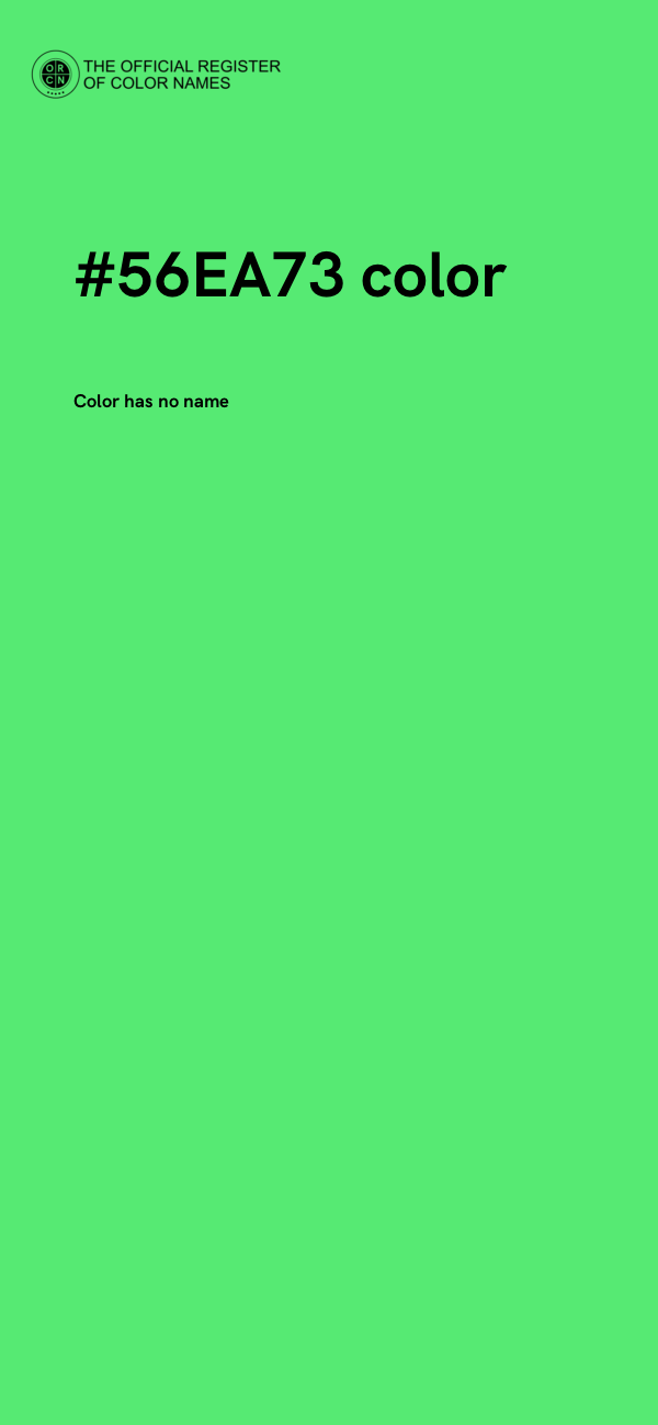 #56EA73 color image