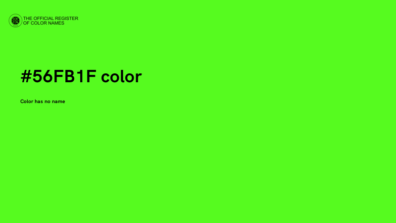 #56FB1F color image