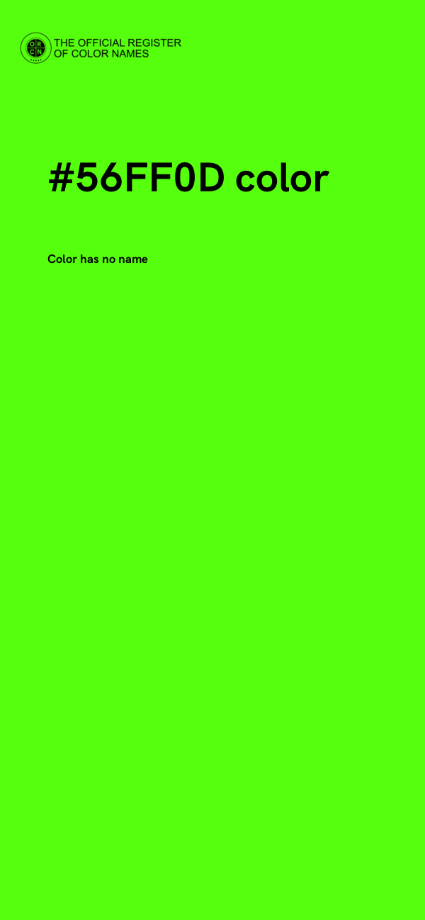 #56FF0D color image
