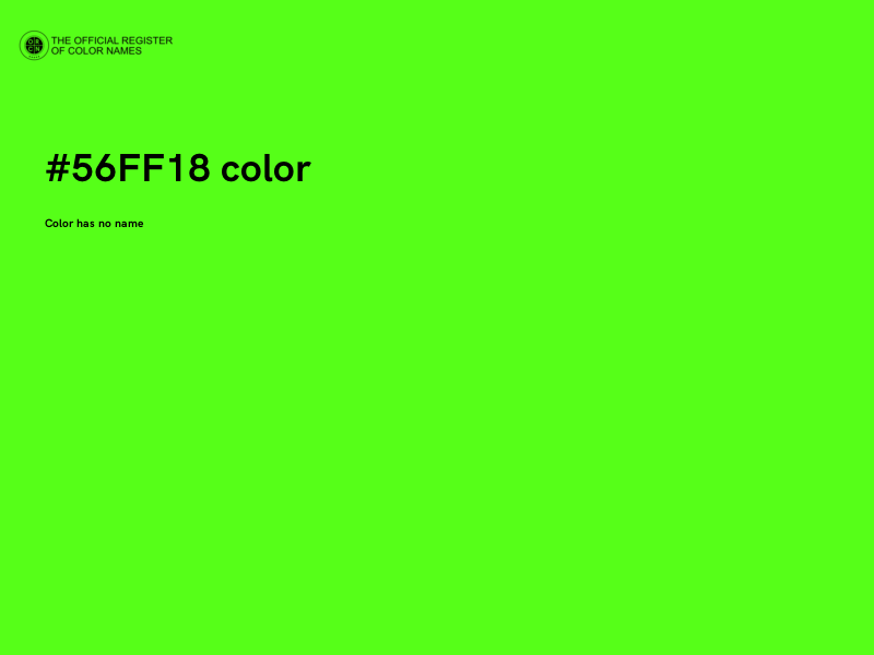 #56FF18 color image