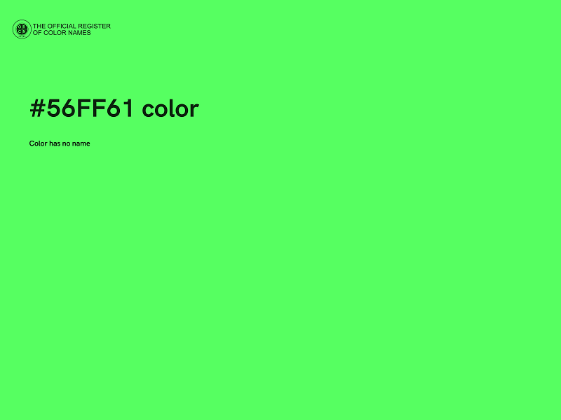#56FF61 color image