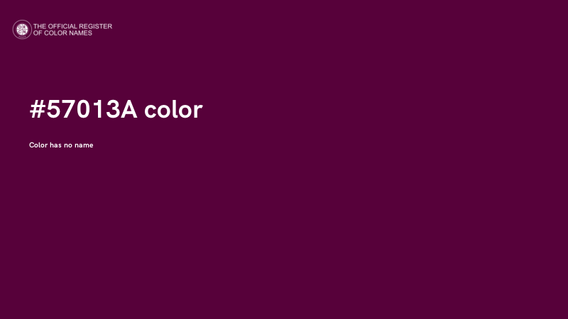 #57013A color image