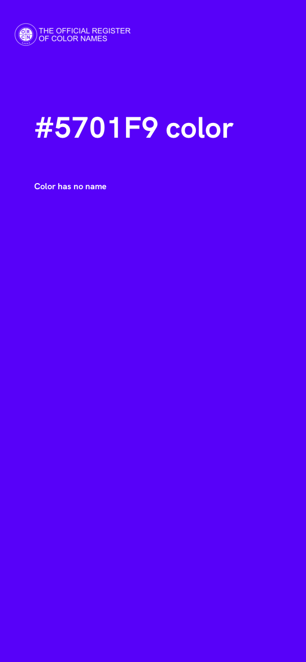 #5701F9 color image
