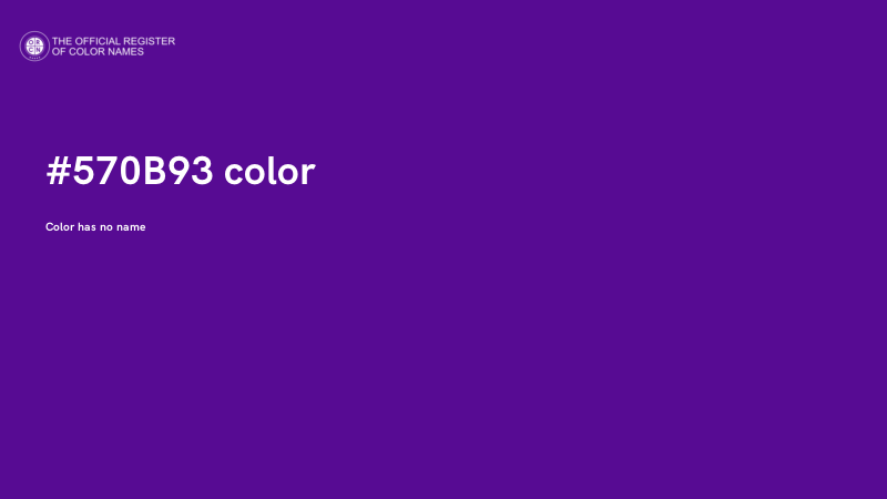 #570B93 color image