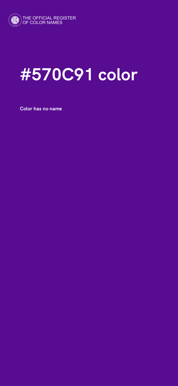 #570C91 color image