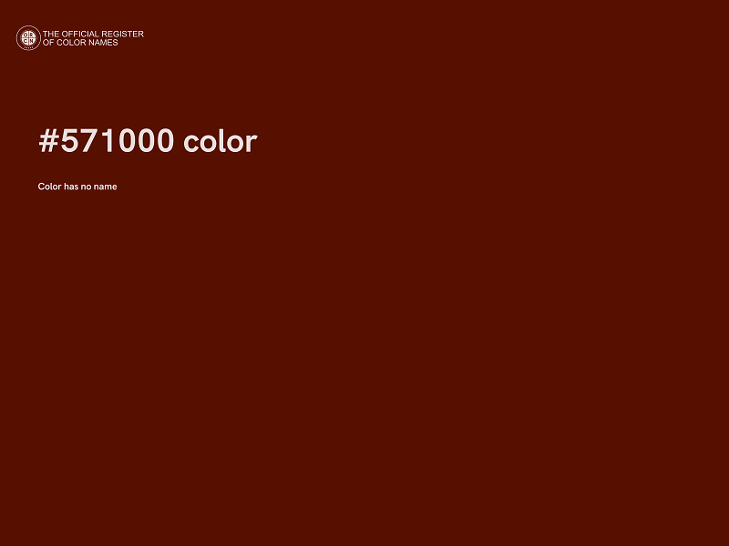 #571000 color image