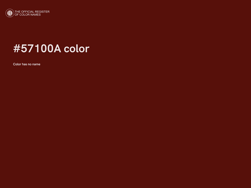#57100A color image