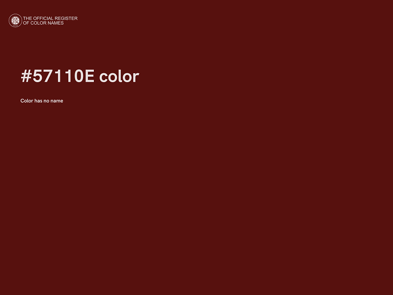 #57110E color image