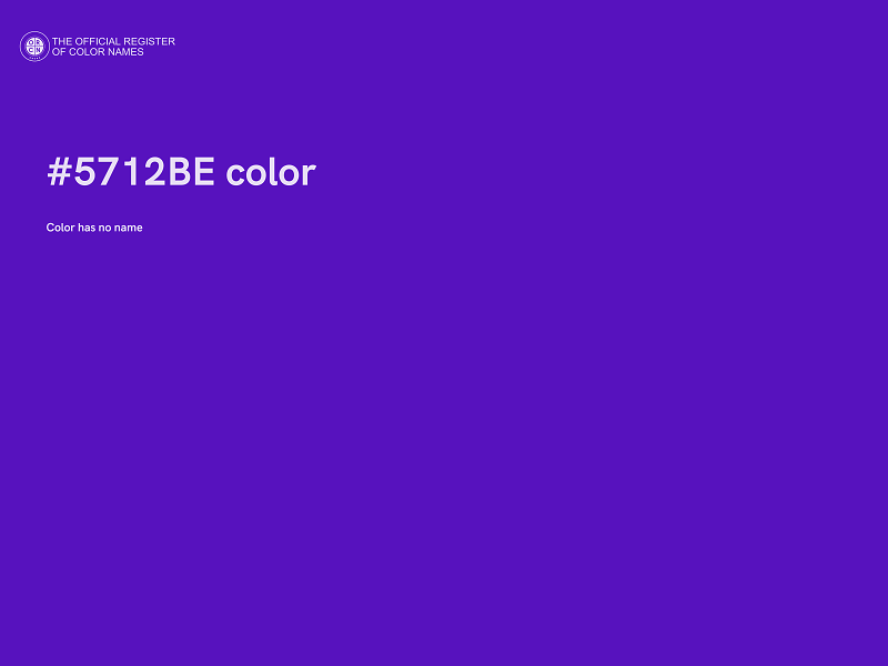 #5712BE color image