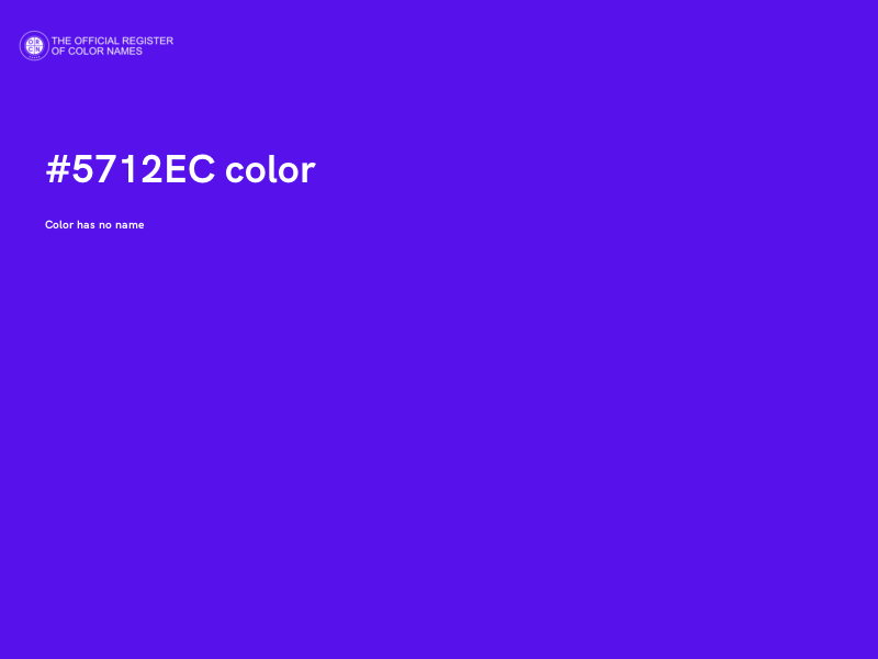 #5712EC color image