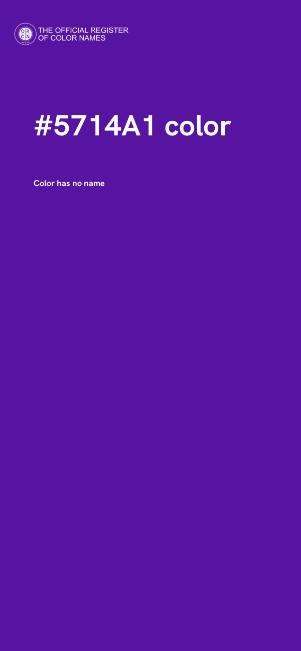 #5714A1 color image