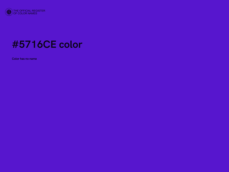 #5716CE color image