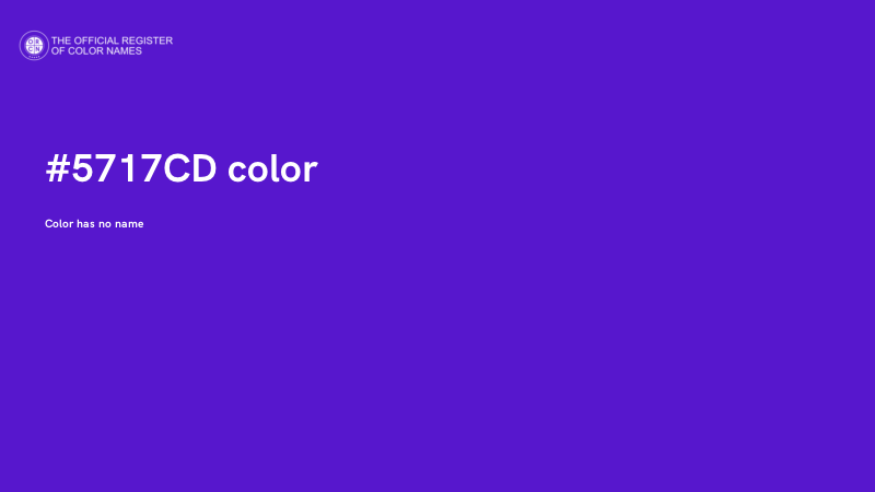 #5717CD color image