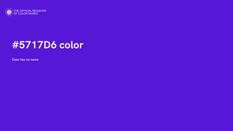 #5717D6 color image