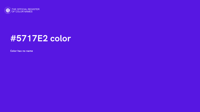 #5717E2 color image