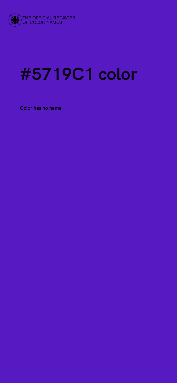 #5719C1 color image