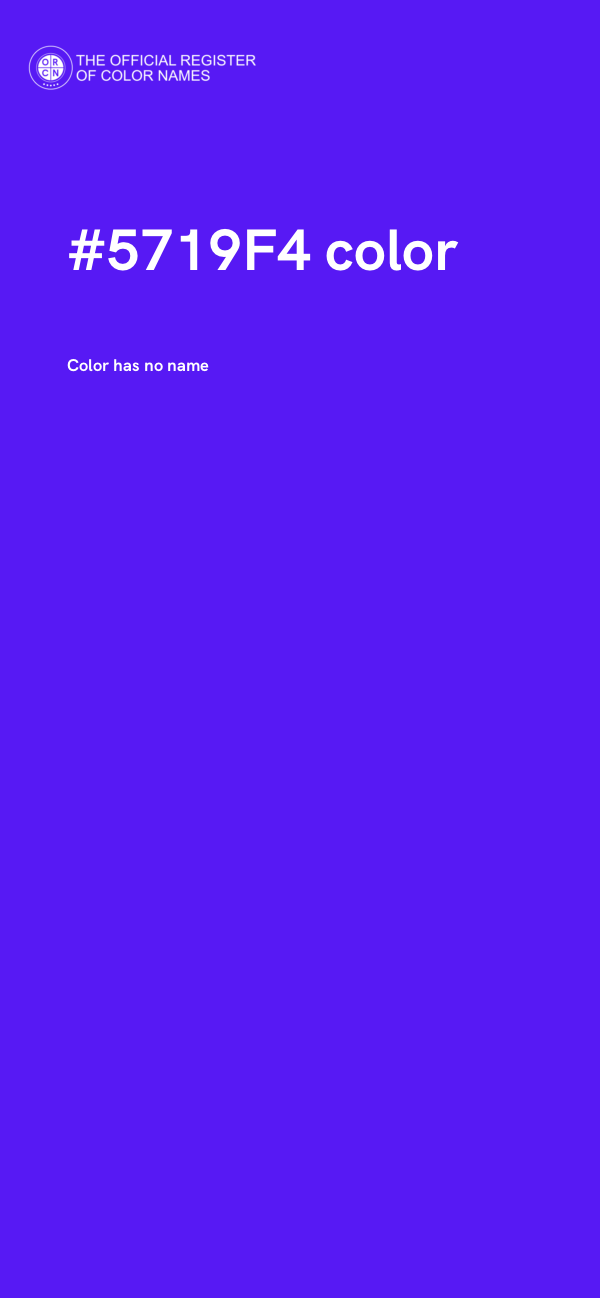 #5719F4 color image