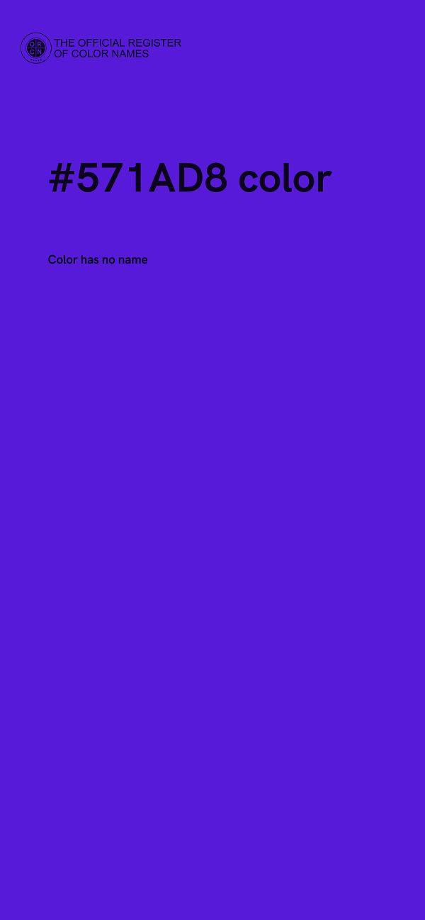 #571AD8 color image