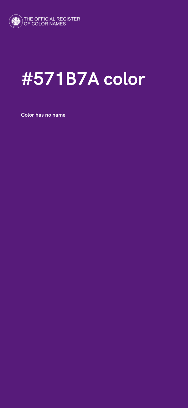 #571B7A color image