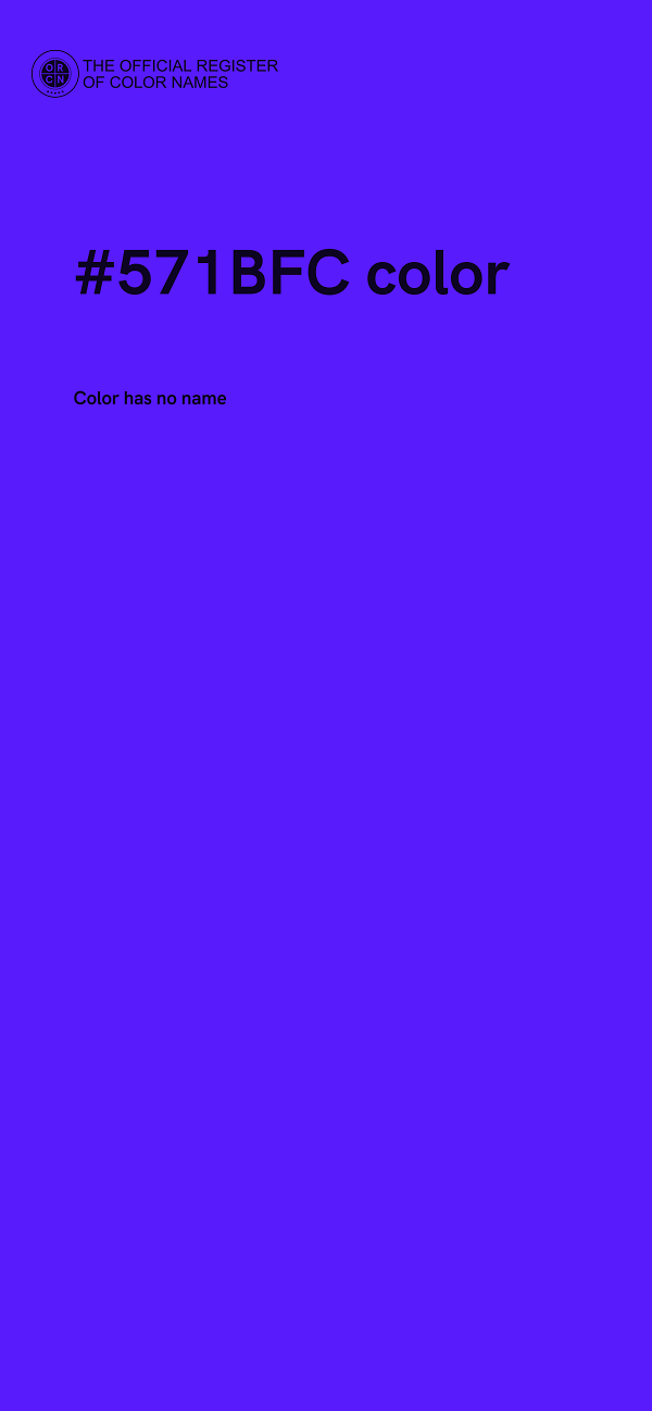 #571BFC color image