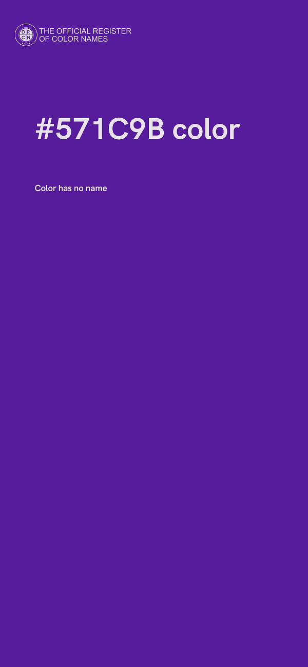 #571C9B color image