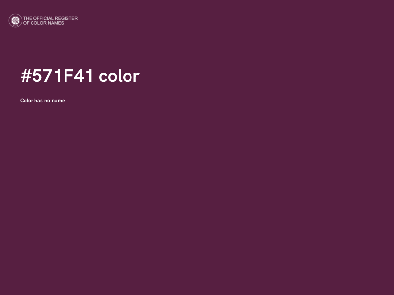 #571F41 color image