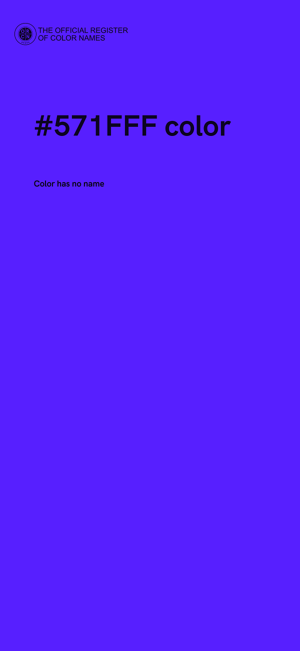 #571FFF color image