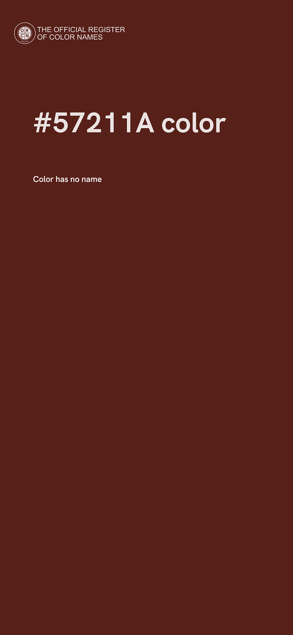 #57211A color image