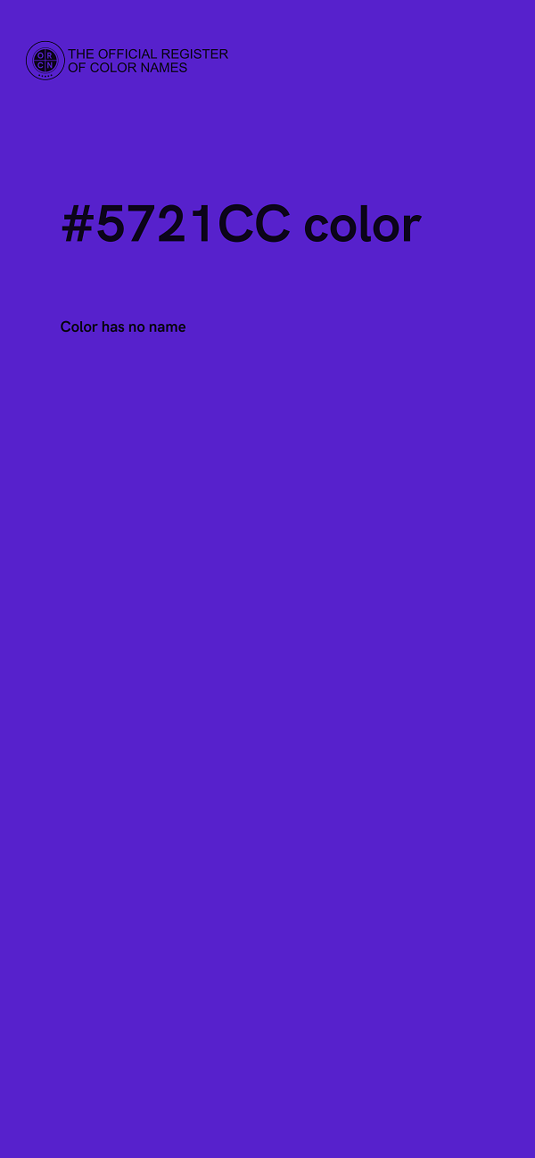 #5721CC color image