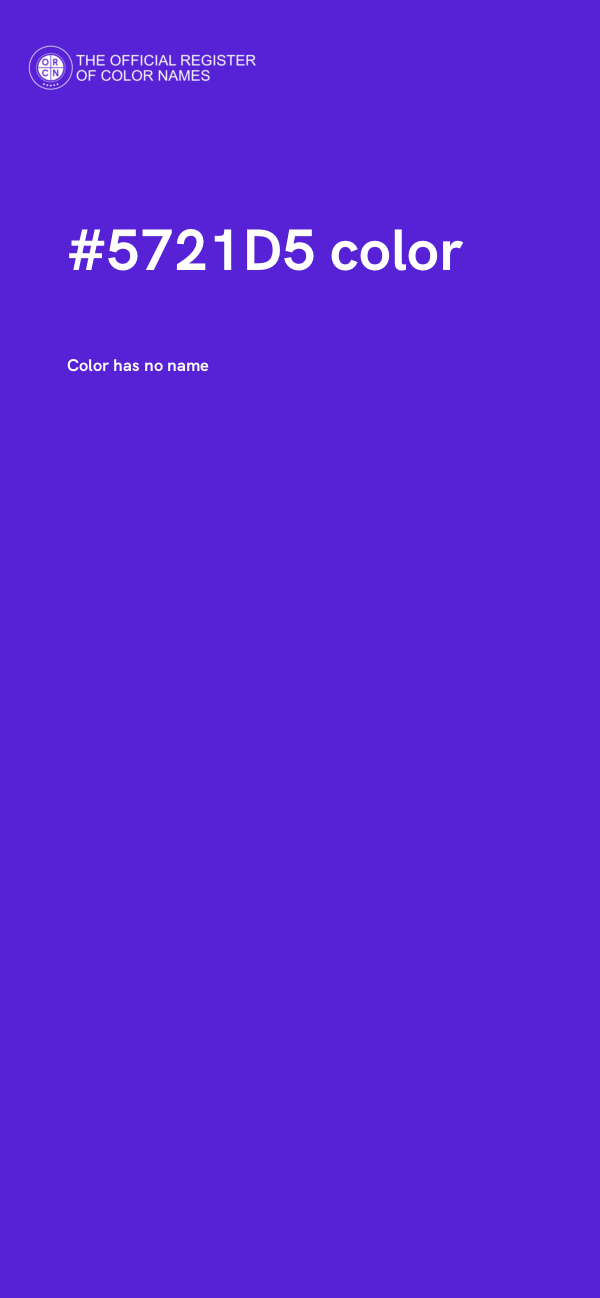 #5721D5 color image