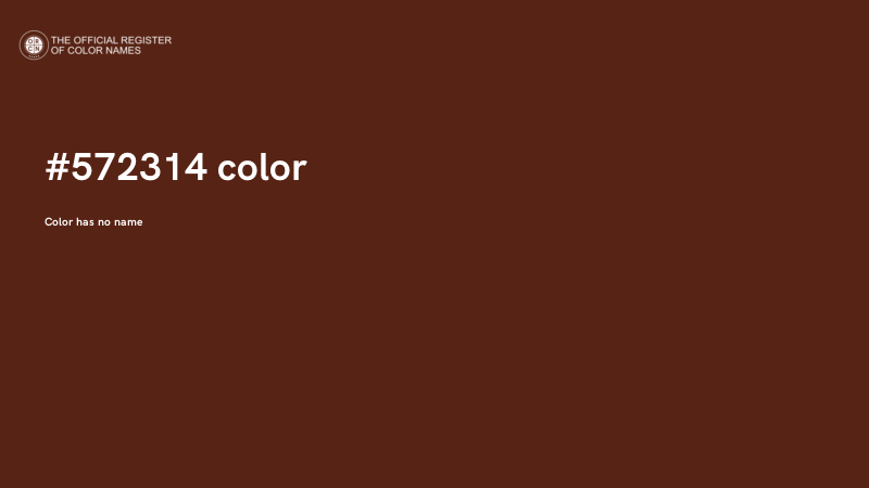 #572314 color image