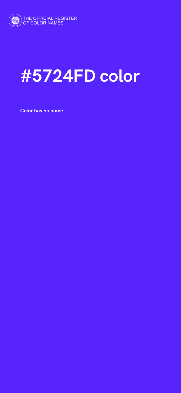 #5724FD color image