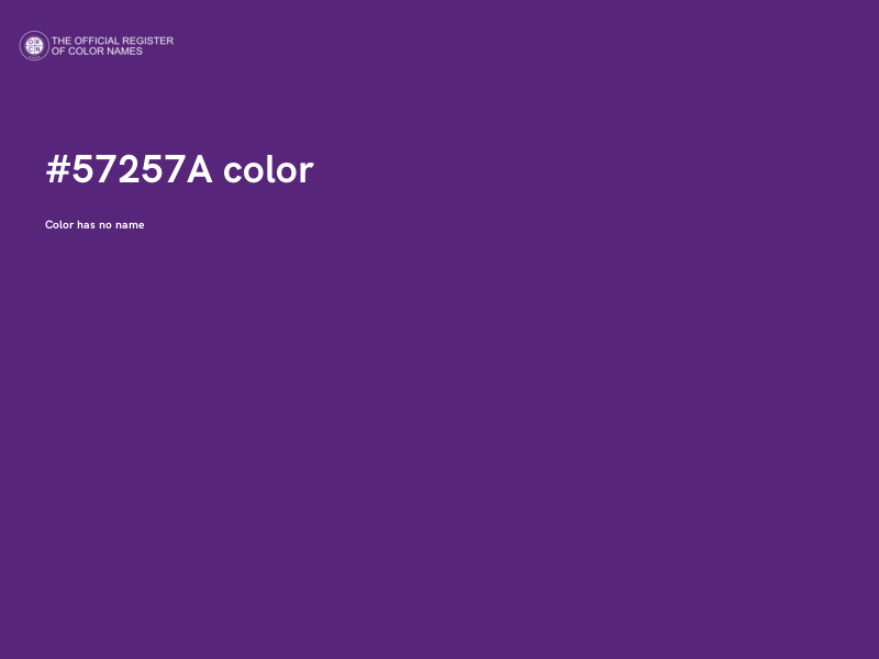 #57257A color image